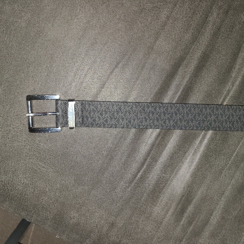Michael Kors black belt, size Large, Genuine Leather